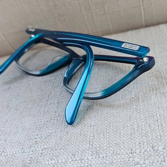 XOXO Women Eyeglasses Glasses Frame Black Turquoise INSIDER Eye Wear 51[]16 140 - Picture 6 of 11